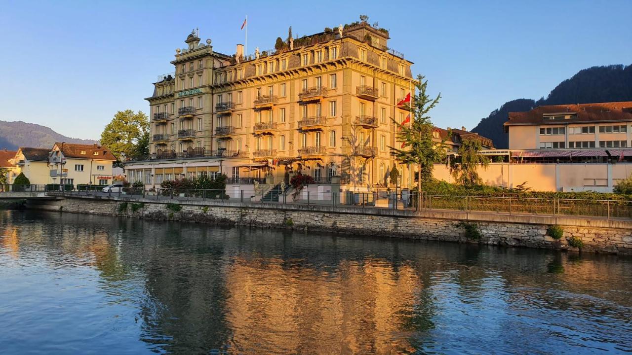 Hotel Central Continental Интерлакен Екстериор снимка